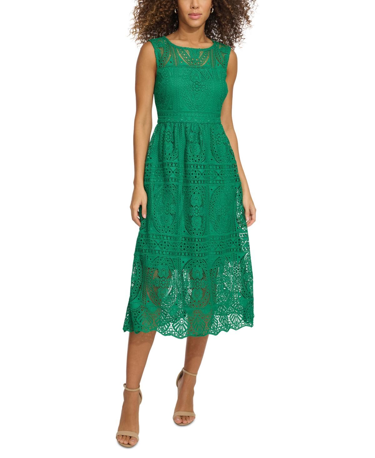 Women's Lace Midi Dress Product Image