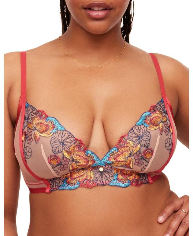 Emilie Womens Unlined Bralette Bra Product Image