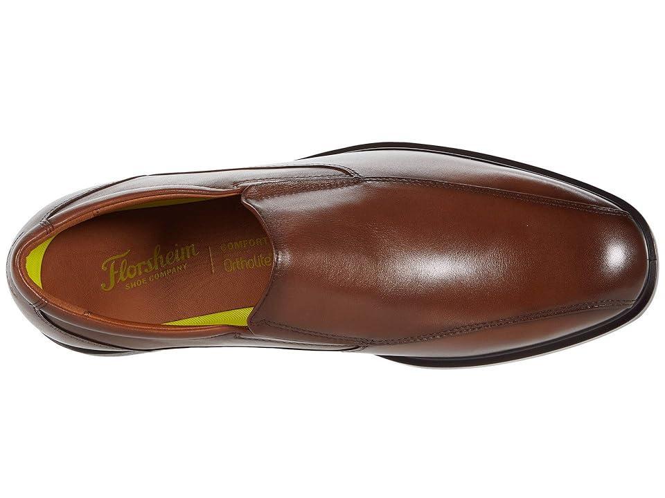 Florsheim Forecast Waterproof Bike Toe Slip-On (Cognac Smooth) Men's Shoes Product Image