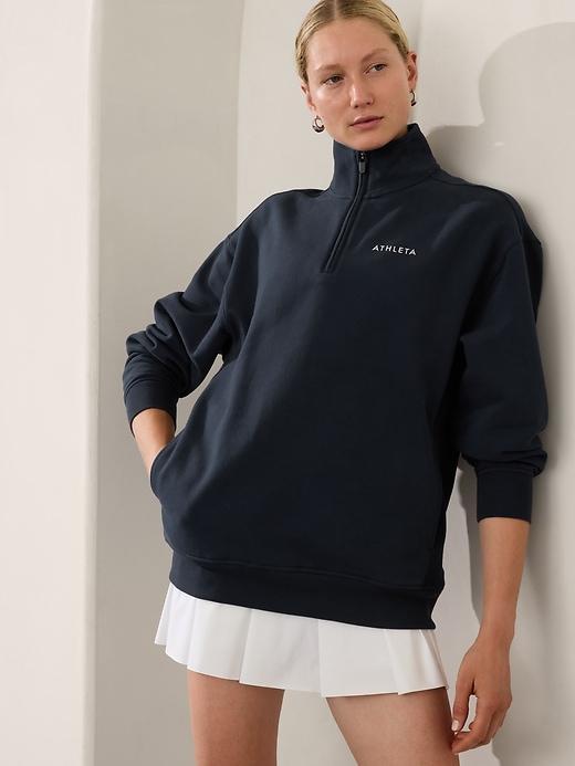 Forever Fleece 1/4 Zip Sweatshirt Product Image