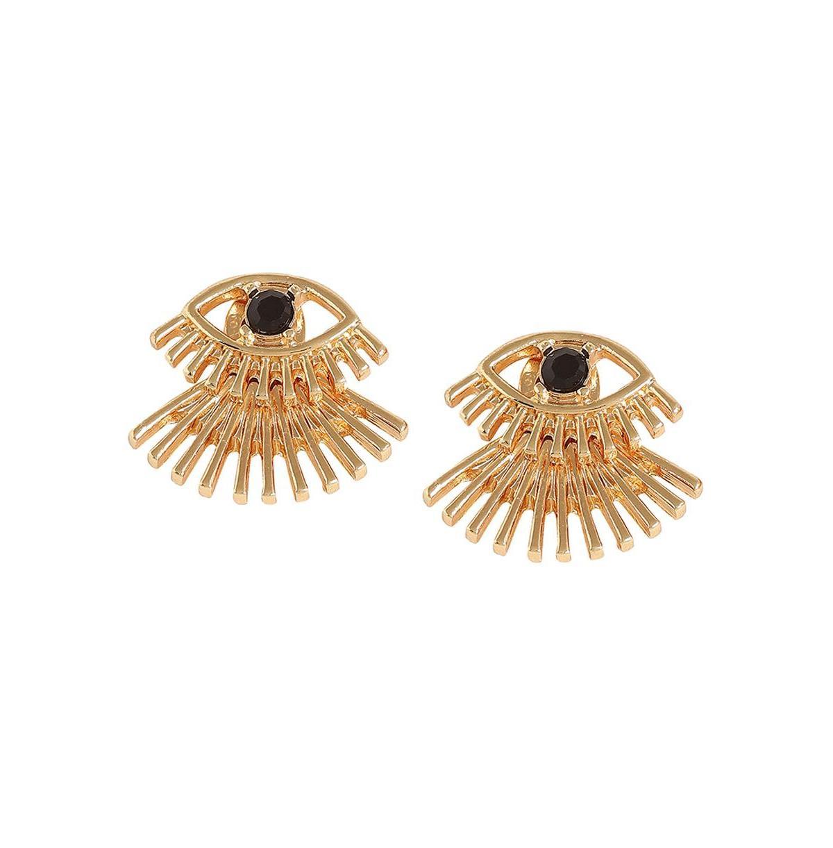 Sohi Womens Eye Stud Earrings Product Image