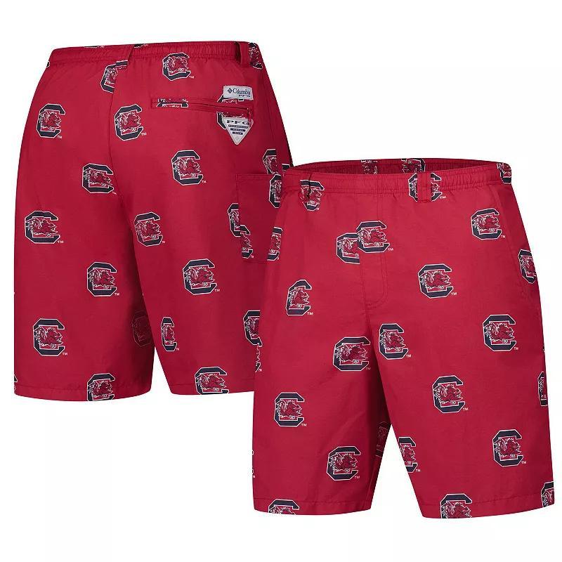 Mens Columbia Garnet South Carolina Gamecocks PFG Backcast III Omni-Shade Shorts Product Image