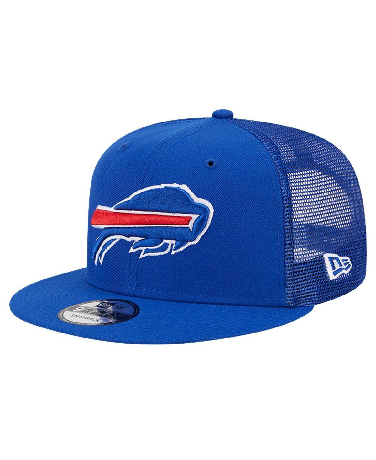 Mens New Era Royal Buffalo Bills Main Trucker 9FIFTY Snapback Hat Product Image