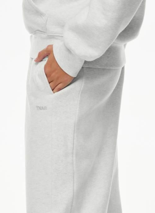 cozy fleece boyfriend sweatpant Product Image