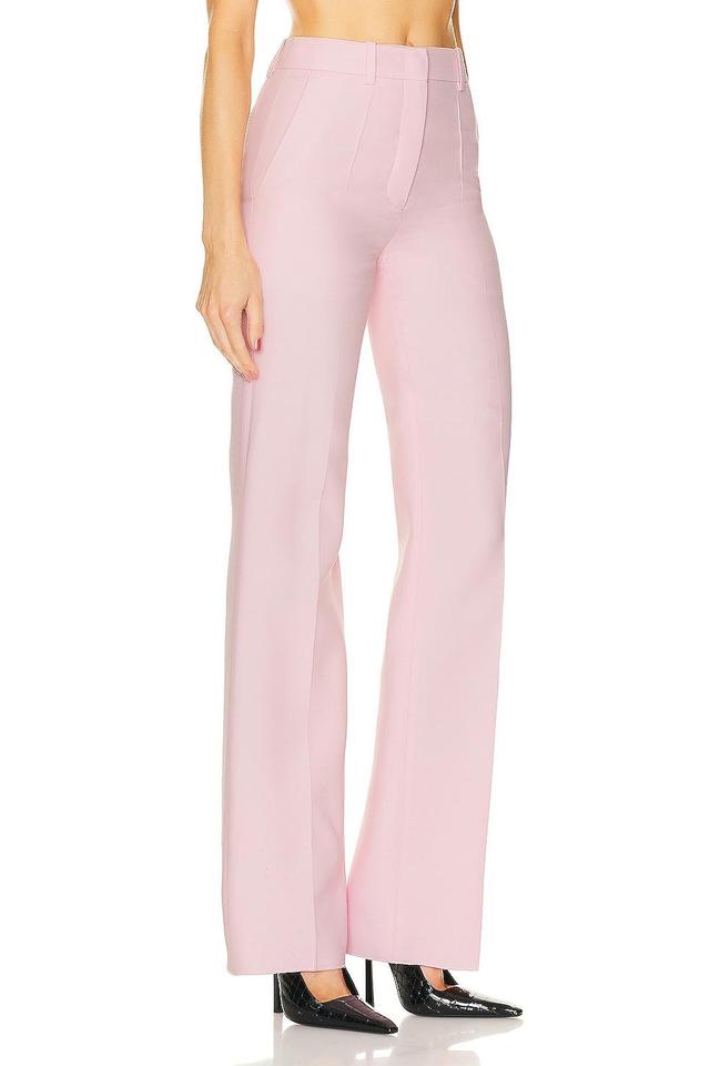 Valentino Tailored Trouser in Pink Product Image