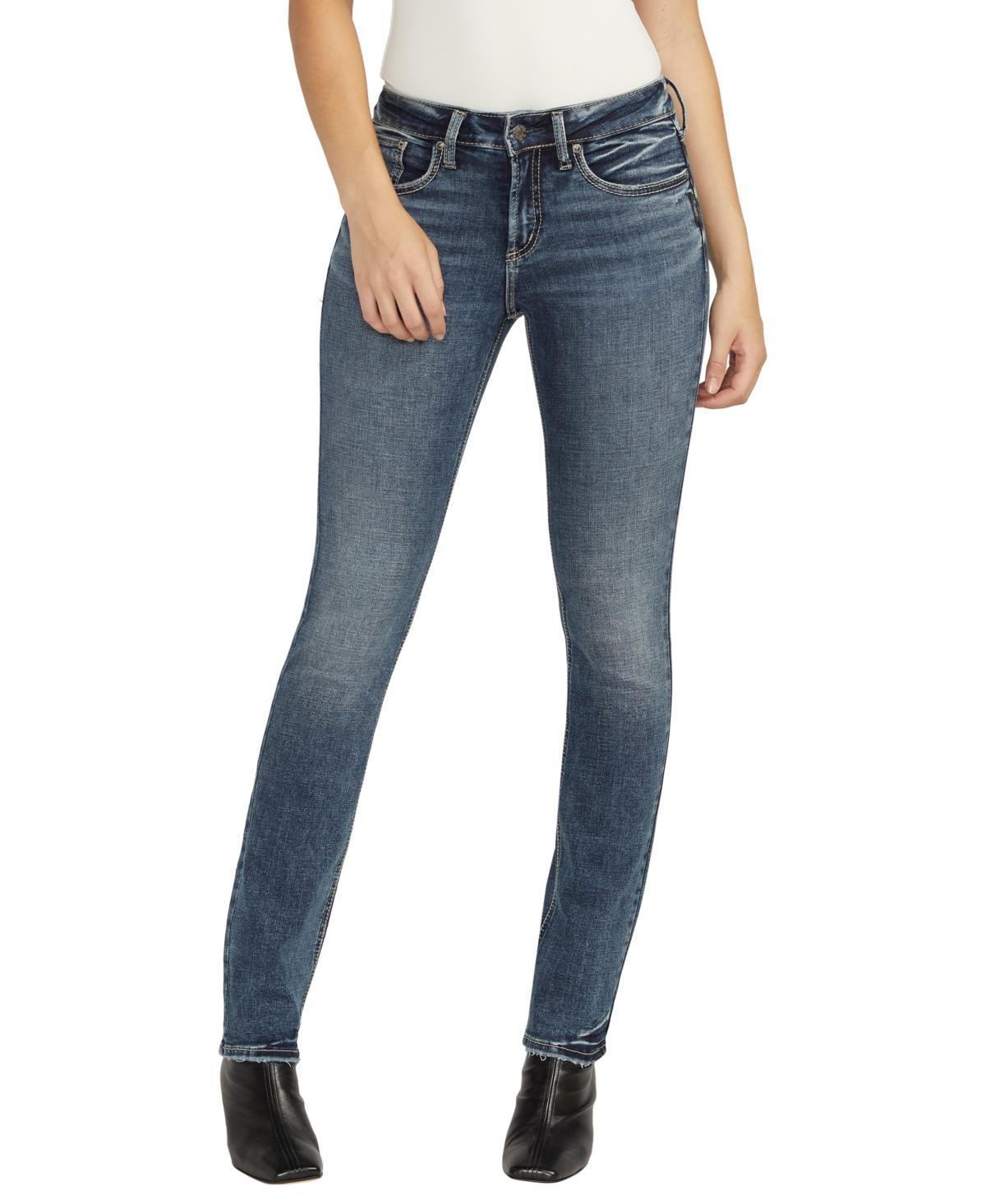 Silver Jeans Co. Suki Low Rise Straight Leg Jeans Product Image