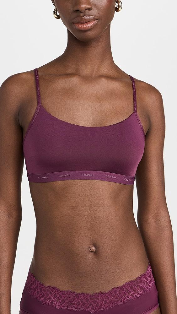 Calvin Klein Underwear Lightly Lined Bralette | Shopbop Product Image