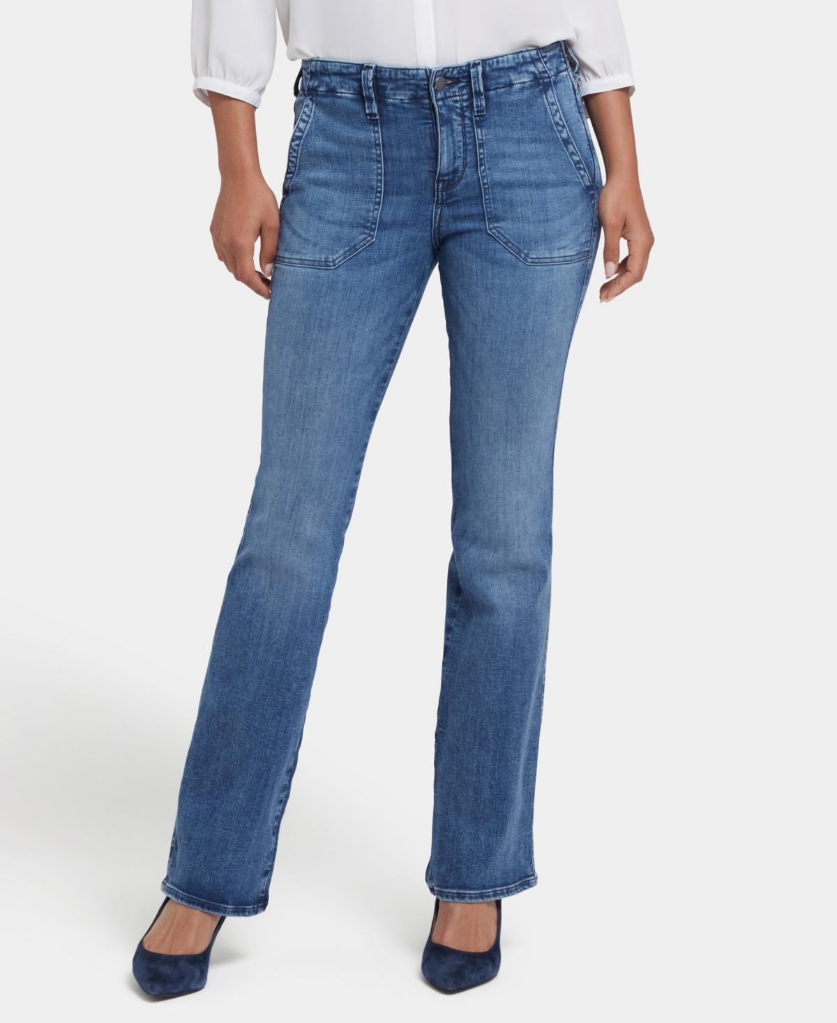 Nydj Womens Barbara Bootcut Utility Jeans Product Image