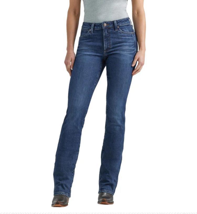 Wrangler Retro® Ladies' HR Bailey Isle Boot Cut Jeans Product Image