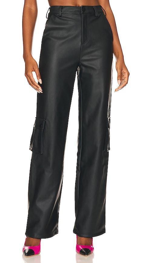 Lovers and Friends Robertson Pant in Black - Black. Size XS (also in S, M). Product Image