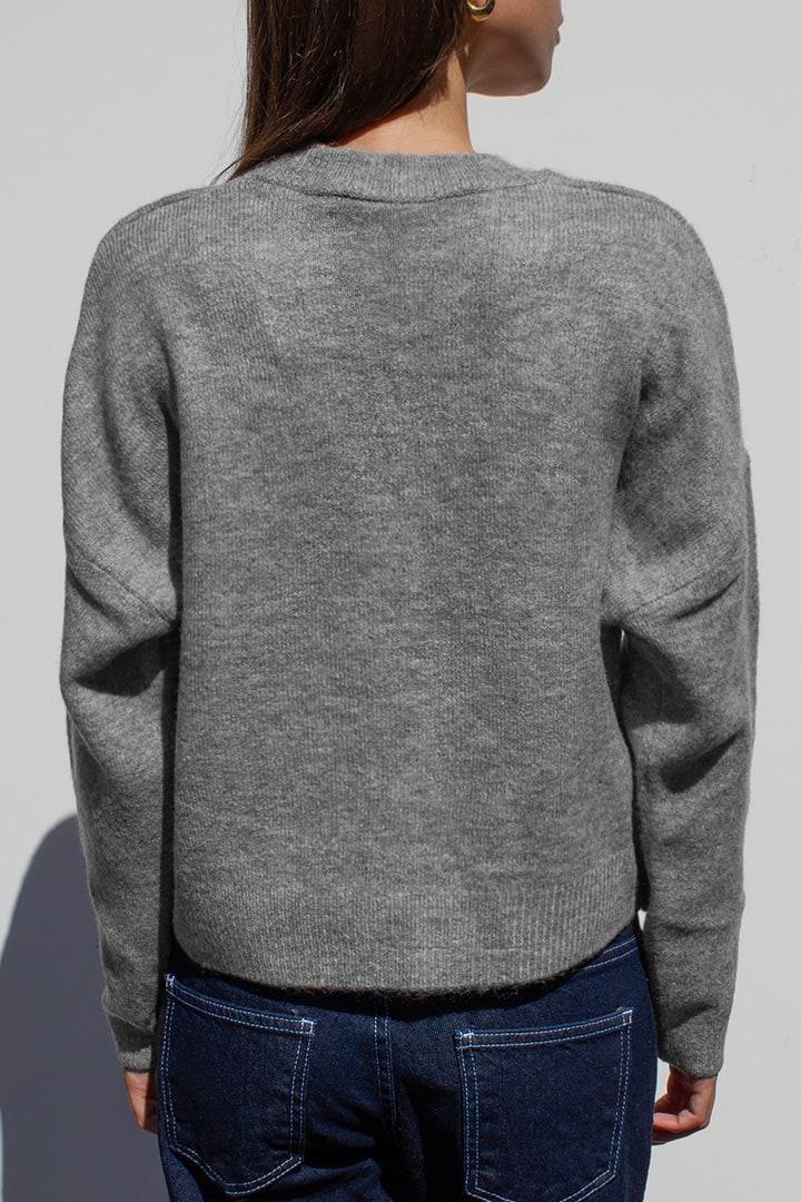 V neckline sweater Product Image