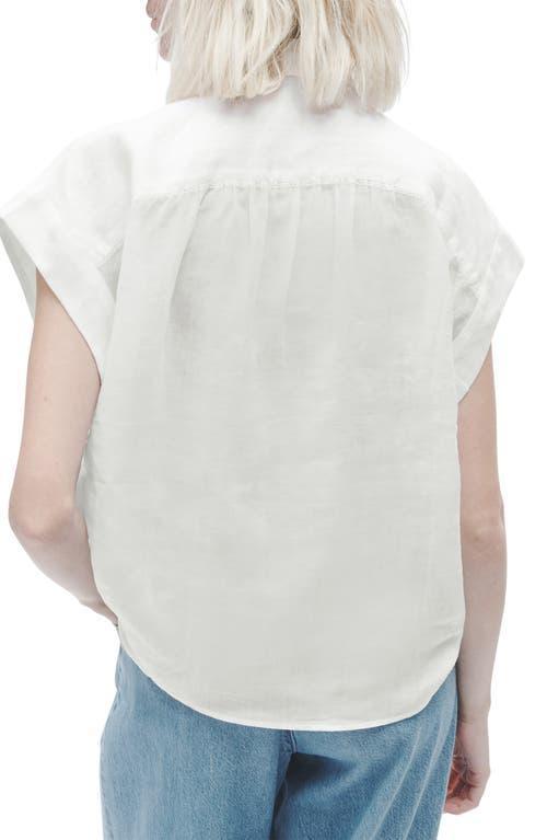 Robin Embroidered Top White Product Image