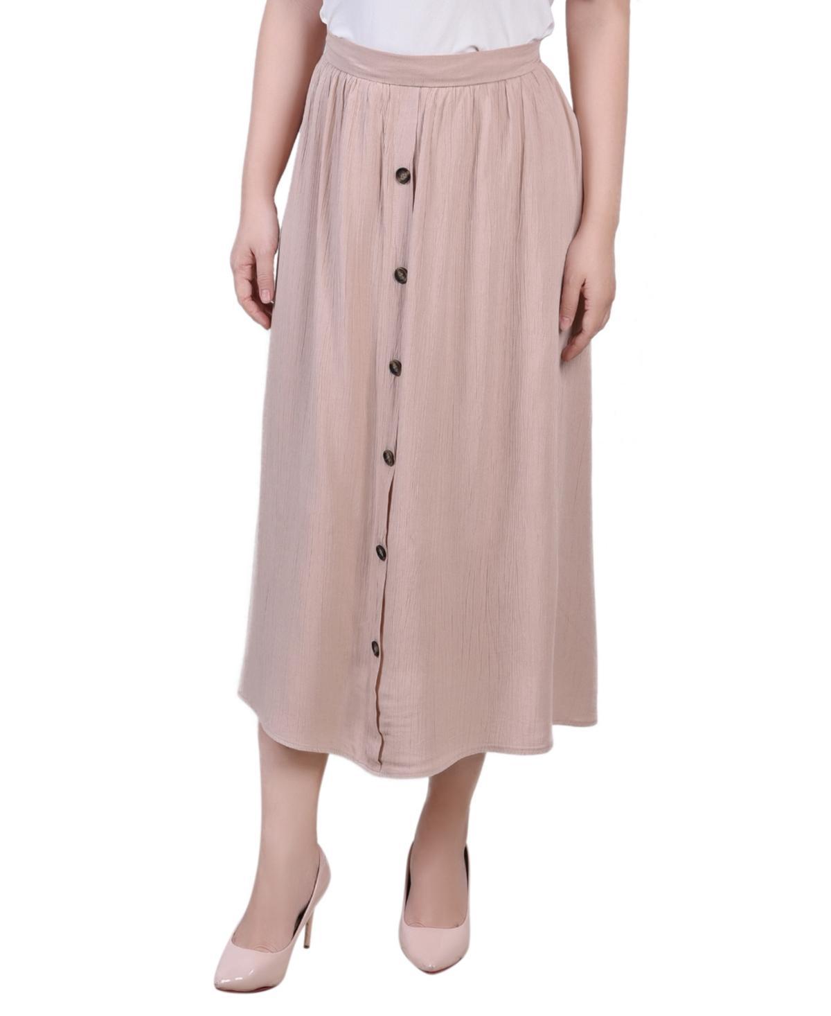 Ny Collection Petite Midi Length A-Line Skirts Product Image