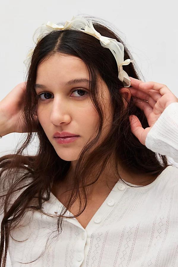 Ribbons & Bows Headband Womens at Urban Outfitters Product Image