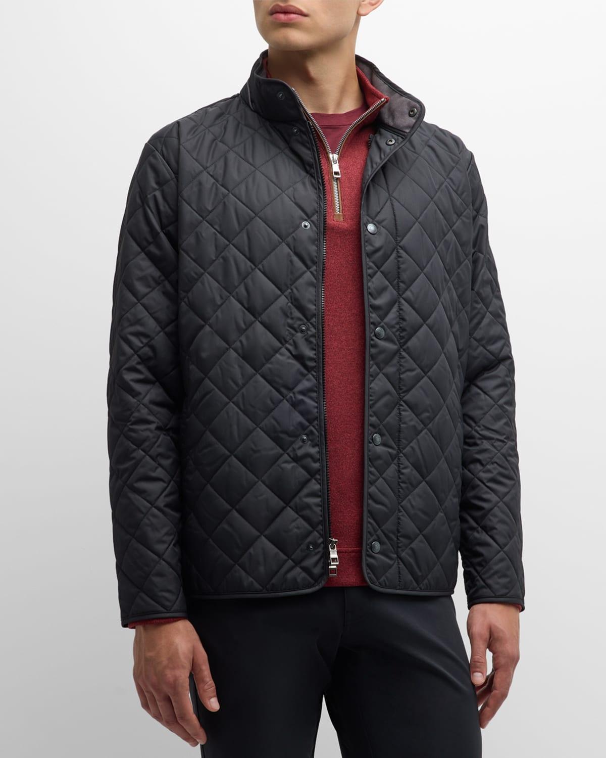 Mens Suffolk Quilted Coat Product Image