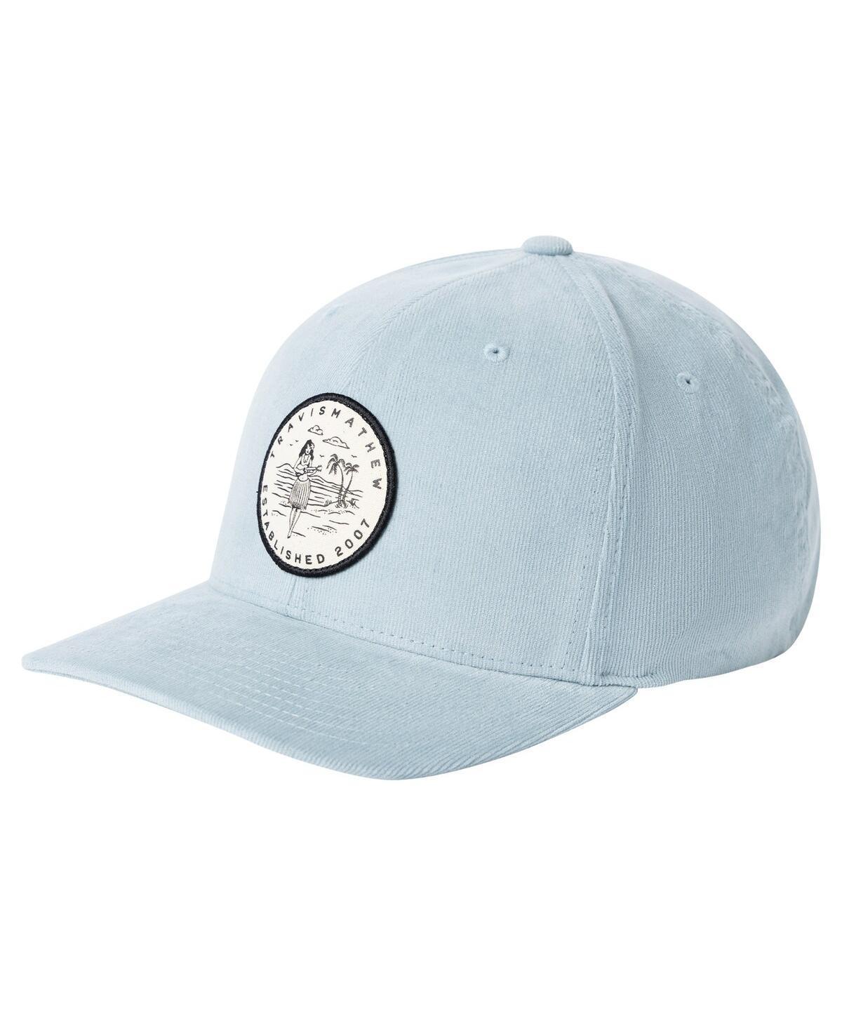 Mens Travis Mathew Light Blue Wave for Days Adjustable Hat Product Image