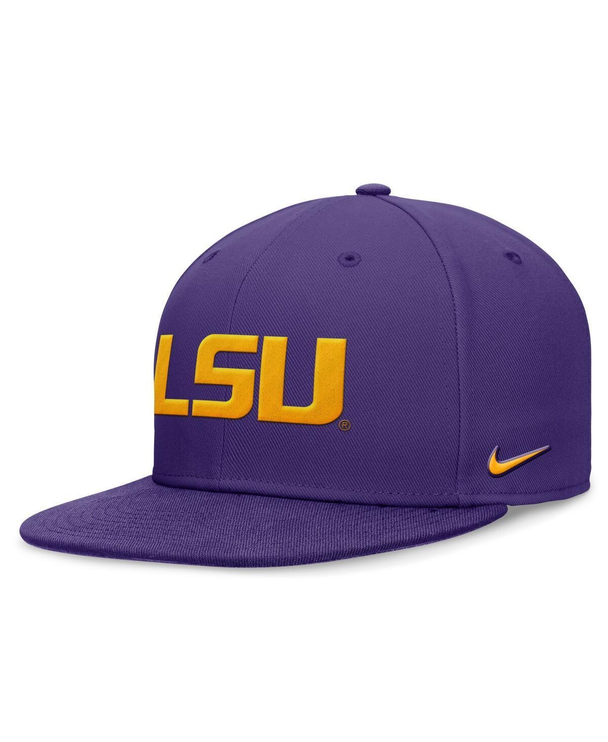 Nike Mens Purple Lsu Tigers On-Field Pro Fitted Hat Product Image