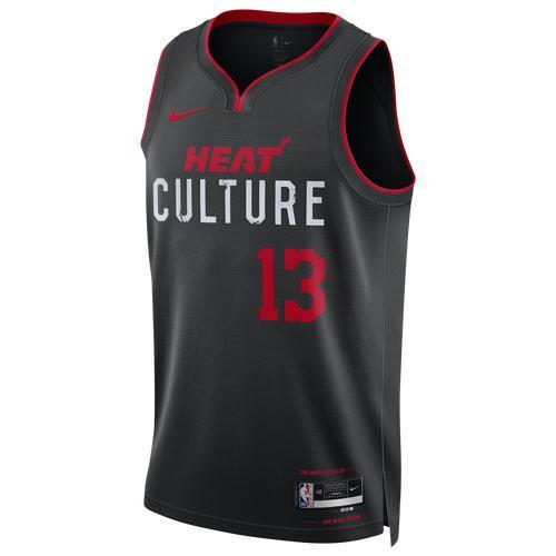 Bam Adebayo Miami Heat City Edition 2023/24 Nike Men's Dri-FIT NBA Swingman Jersey Product Image