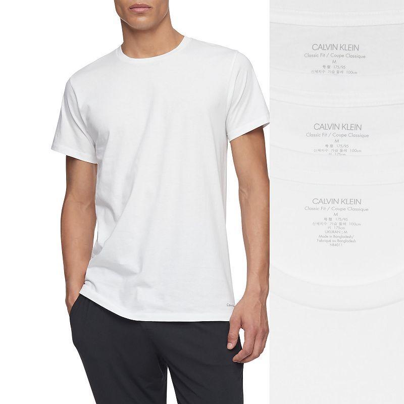 Calvin Klein 3-Pack Cotton Crewneck T-Shirt Product Image