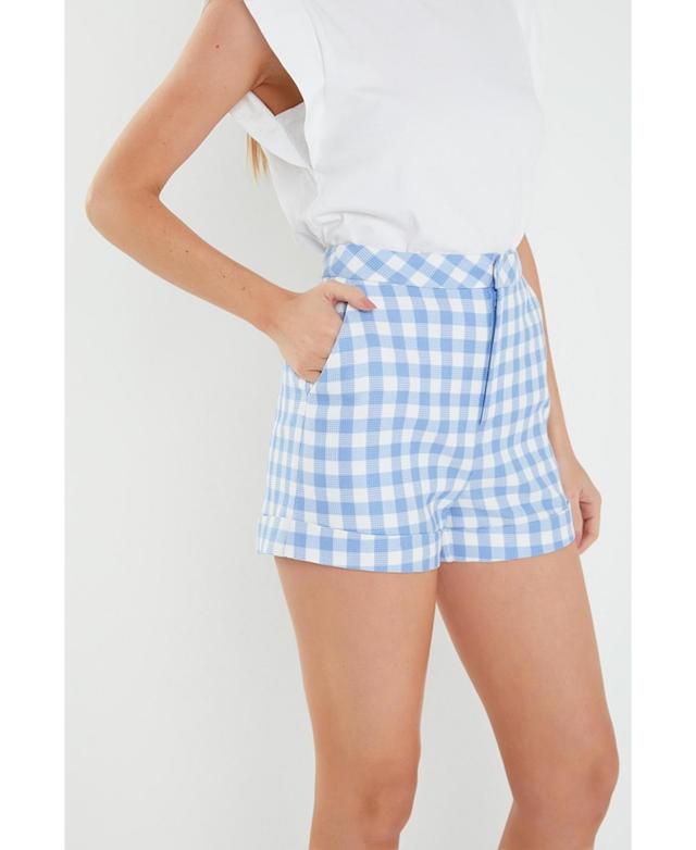 English Factory Womens Gingham Shorts Product Image