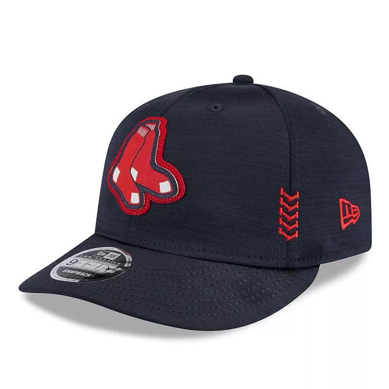 Mens New Era Boston Red Sox 2024 Clubhouse Low Profile 59FIFTY Snapback Hat, Blue Product Image