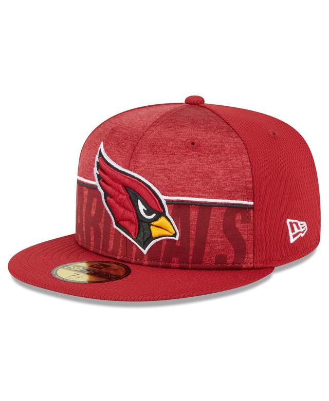 Mens New Era Cardinal Arizona Cardinals 2023 NFL Training Camp 59FIFTY Fitted Hat Product Image