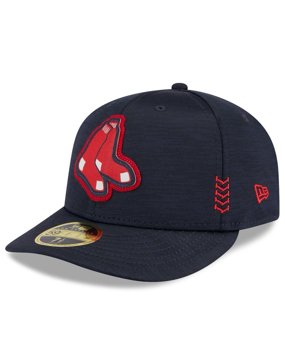 Mens New Era Navy Boston Red Sox 2024 Clubhouse Low Profile 59FIFTY Fitted Hat Product Image