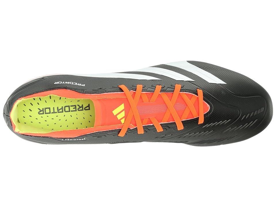 adidas Predator 24 League Low Firm Ground White/Solar Red) Shoes Product Image