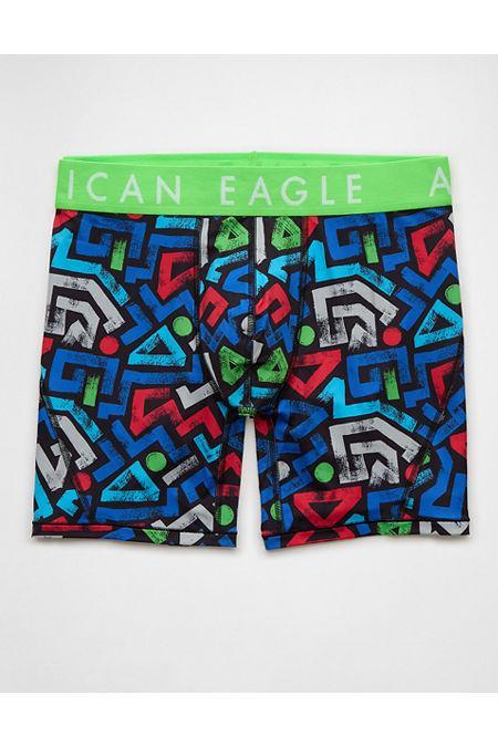 AEO Mens Geometric 6 Flex Boxer Brief Men's Product Image