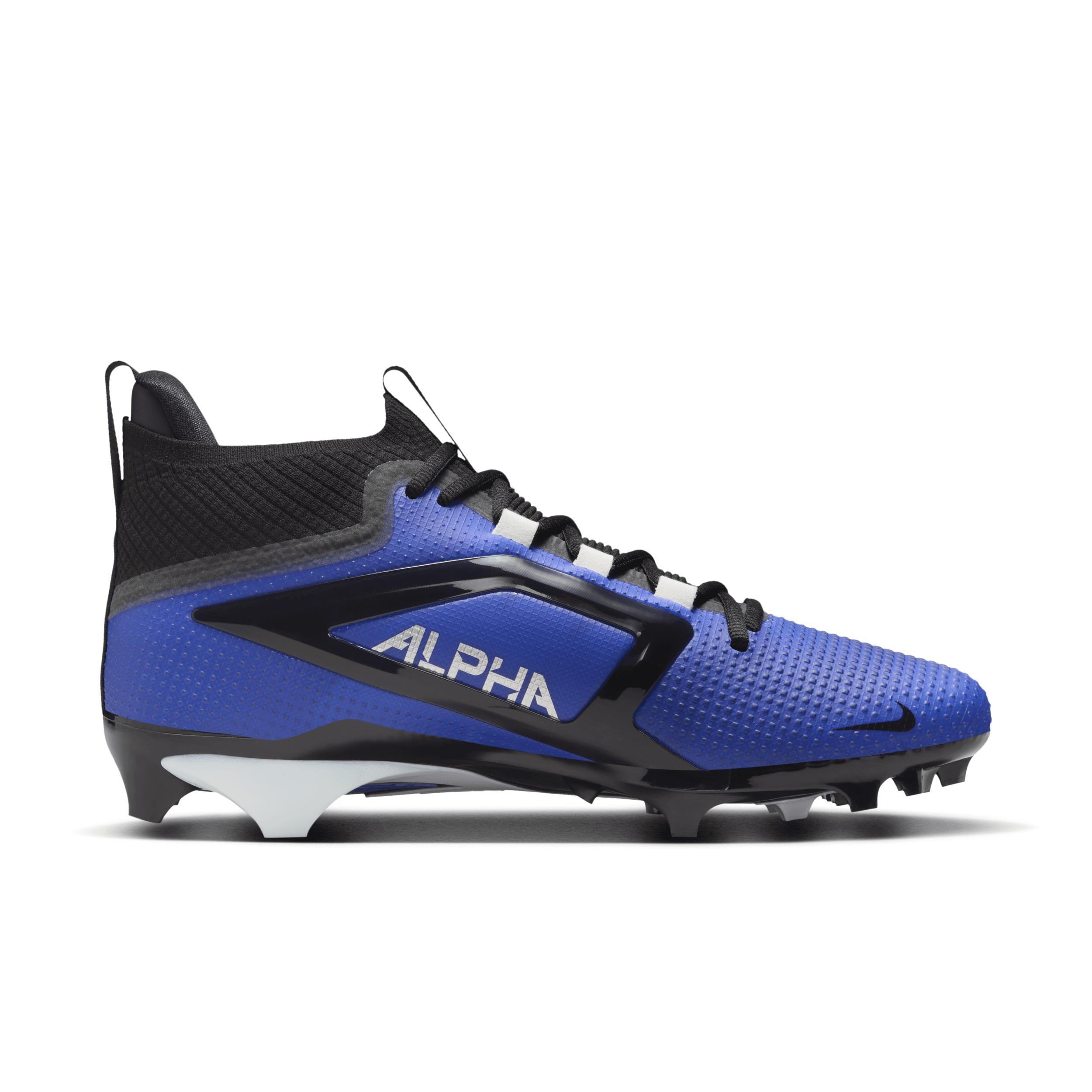 Nike Mens Alpha Menace 4 Elite - Football Shoes Hyper Royal/White/Mid Navy Product Image