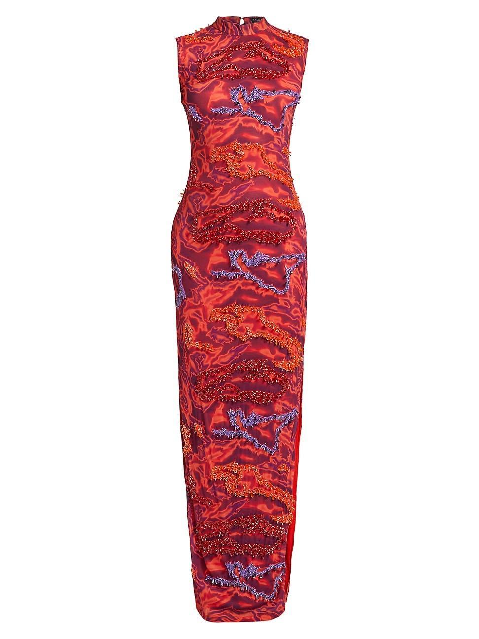 Womens Zusi Evergreen Column Maxi Dress product image