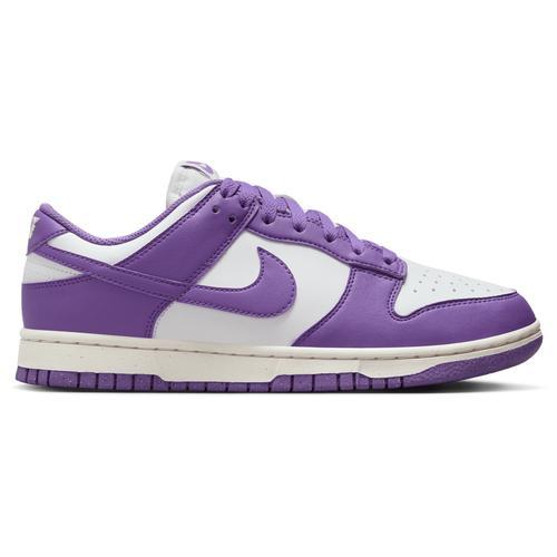 Nike Womens Dunk Low Next Nature - Shoes White/Purple Product Image