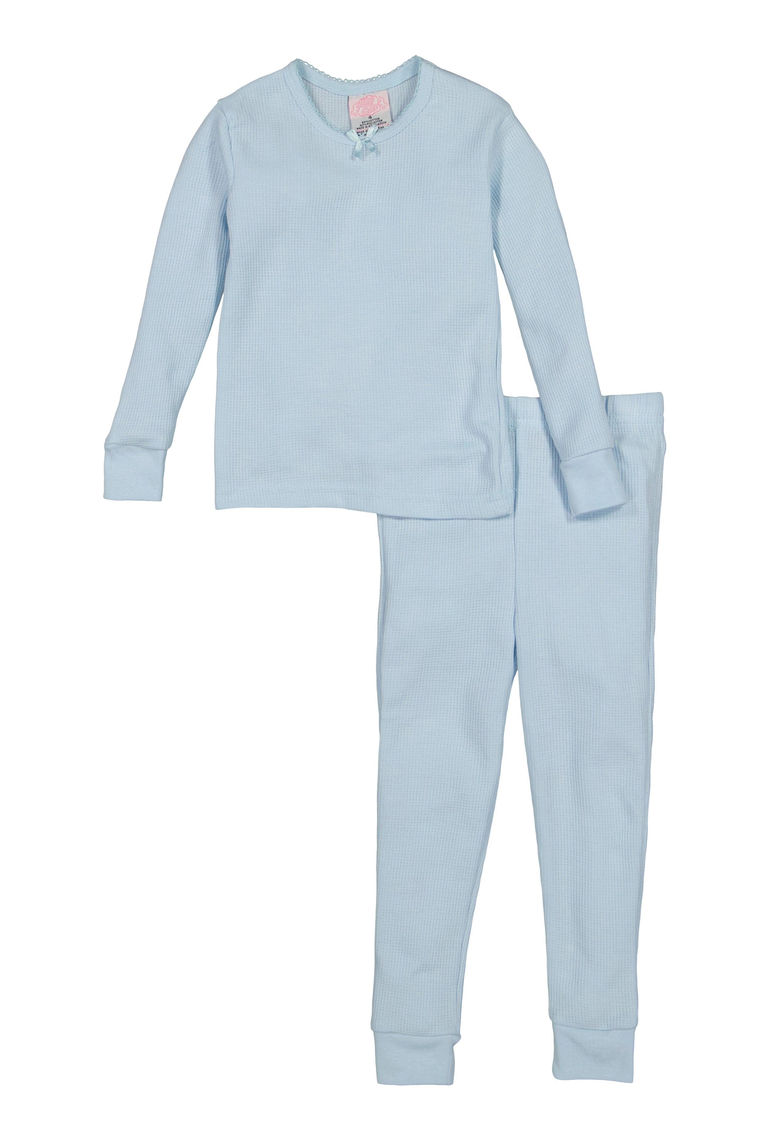 Womens Little Girls Thermal Top and Pants Product Image