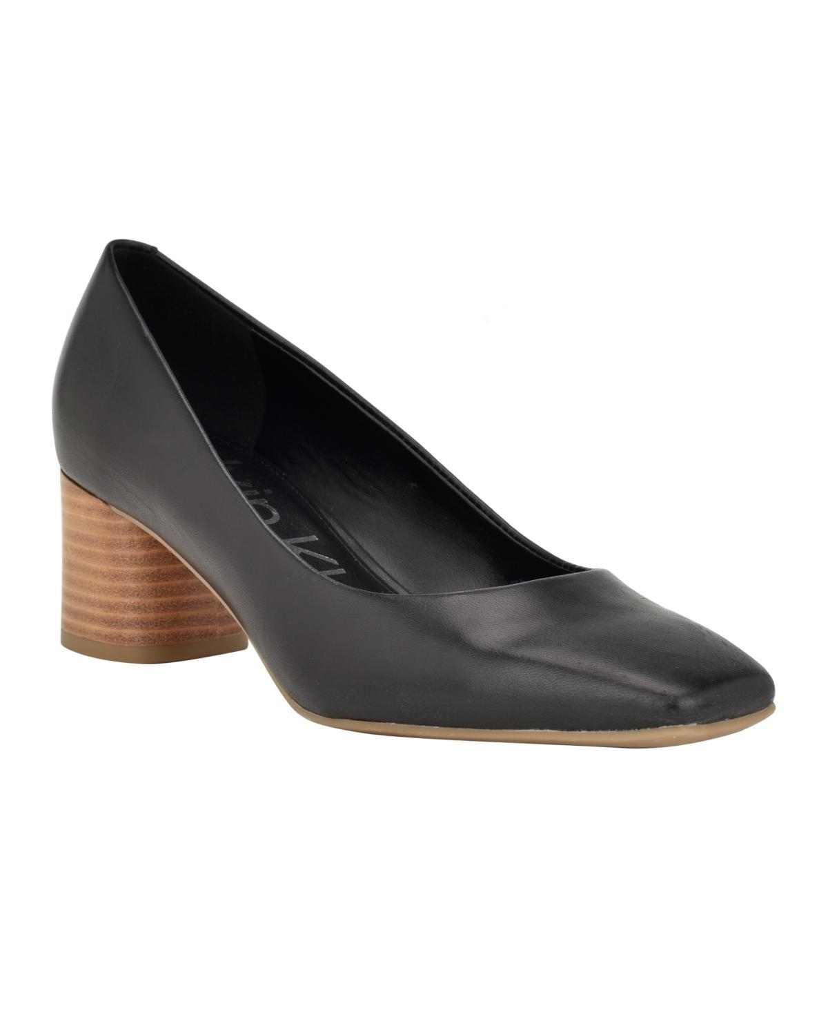 Calvin Klein Womens Alanta Square Toe Dress Pumps Product Image