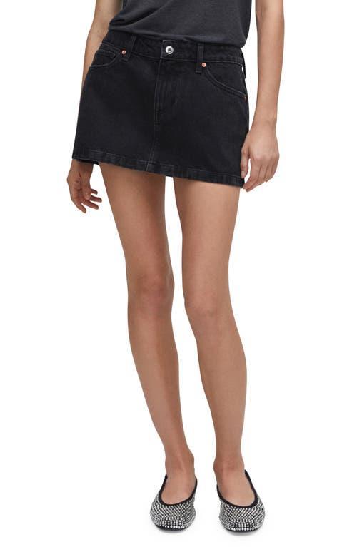 MANGO Denim Miniskirt product image