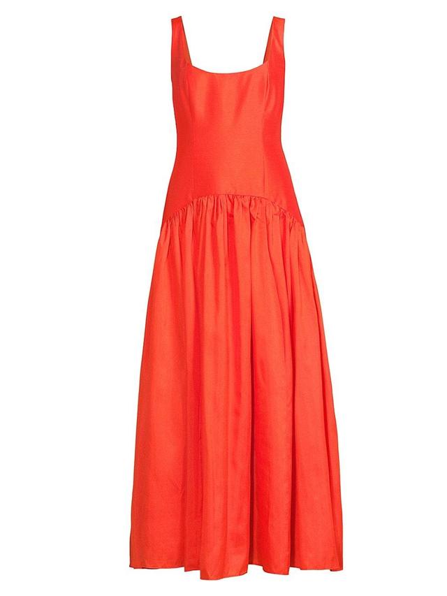 Womens Ridge Drop-Waist Maxi Dress Product Image