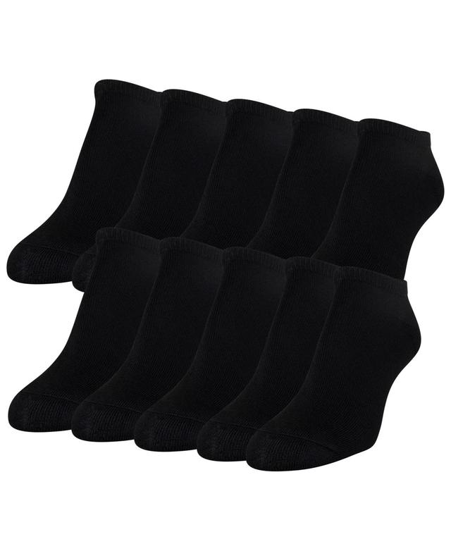 Gold Toe Womens 10-Pack Casual Cushion Heel And Toe No-Show Socks Product Image