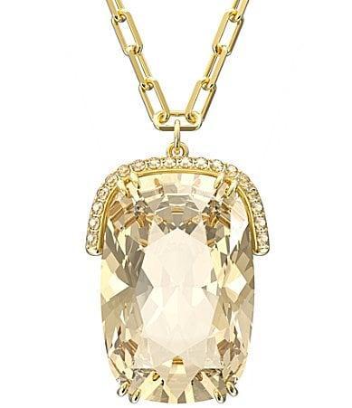 Swarovski Harmonia Cushion Cut Crystal Long Pendant Necklace Product Image