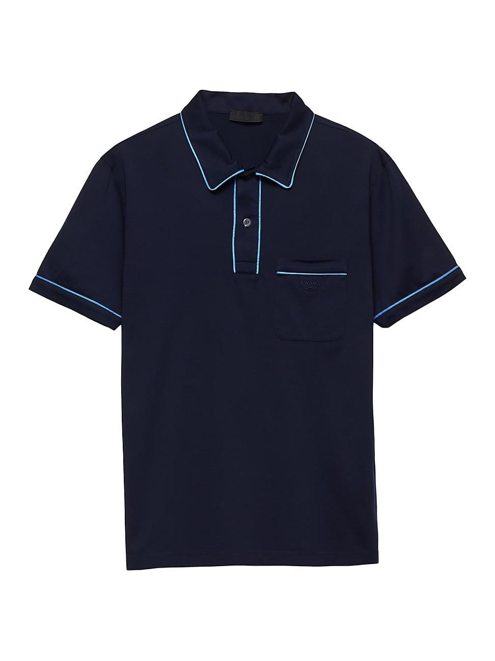 Mens Cotton Polo Shirt Product Image