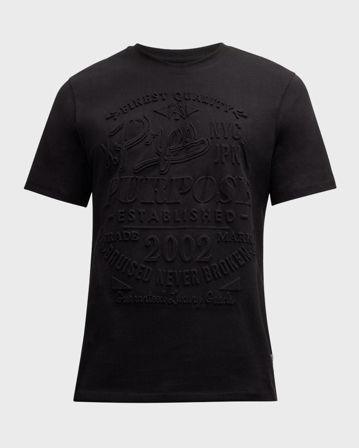 Mens Gallicia Embossed T-Shirt Product Image