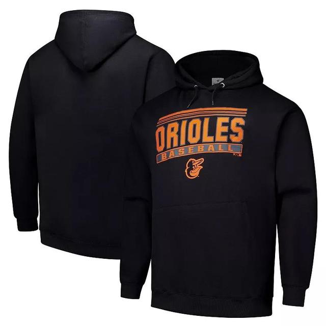 Mens Baltimore Orioles Stack Fleece Pullover Hoodie Product Image