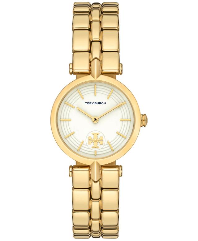 Tory Burch Womens The Kira Gold-Tone Stainless Steel Bracelet Watch 30mm Product Image