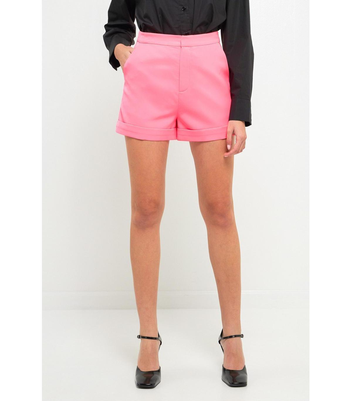 Womens Tailored Basic Shorts Product Image