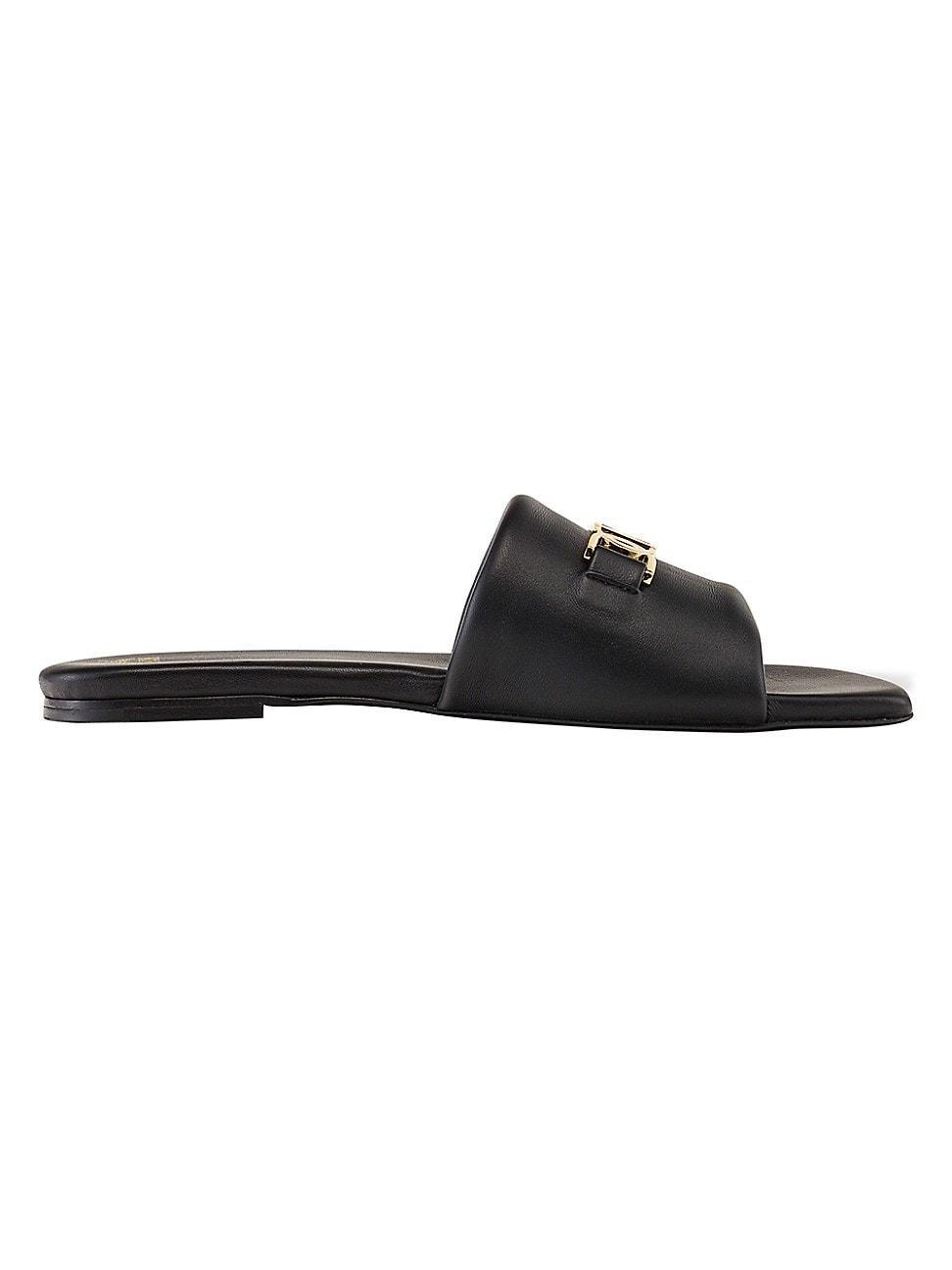 Womens Mode Travia Leather Slides Product Image