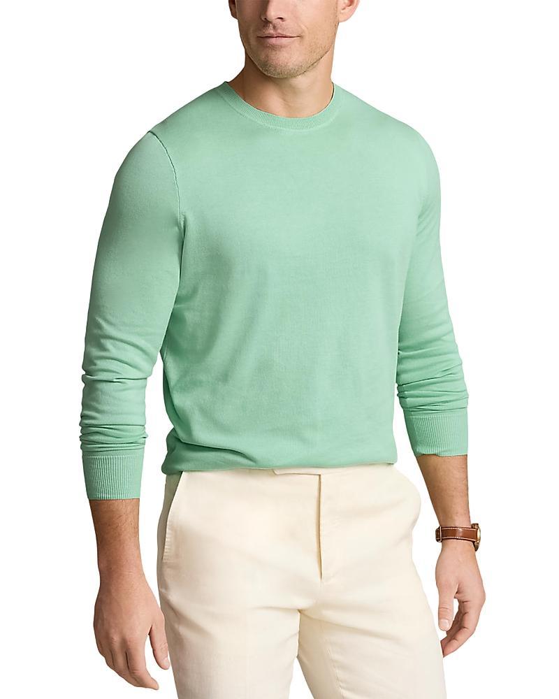 Mens Cotton Crewneck Sweater Product Image