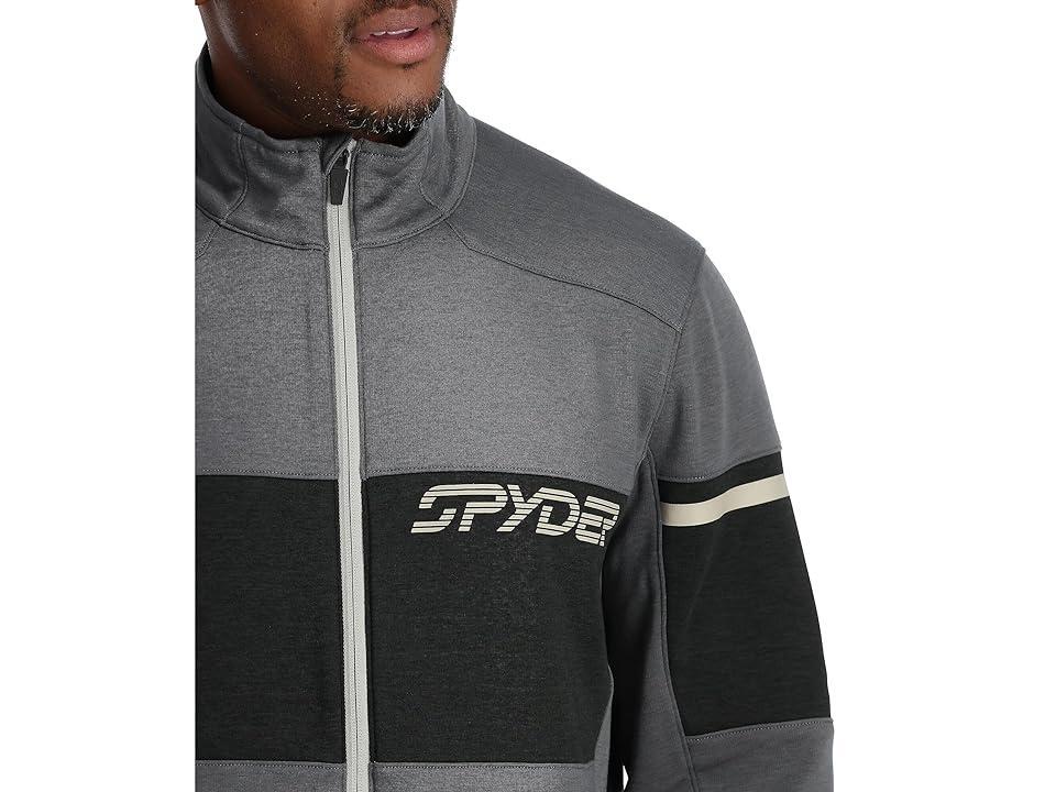 Spyder Speed Fleece Jacket (Polar) Men's Clothing Product Image