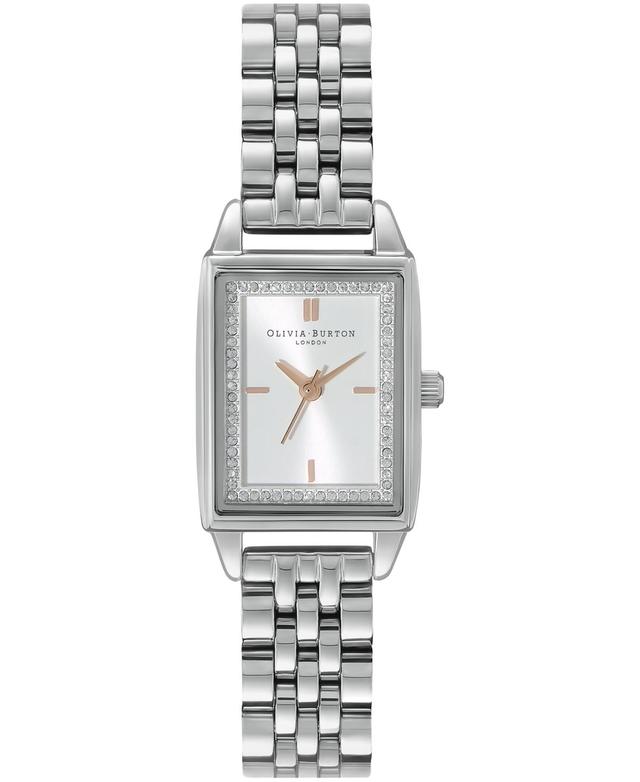 Olivia Burton Classics Rectangular Mesh Strap Watch, 20mm Product Image