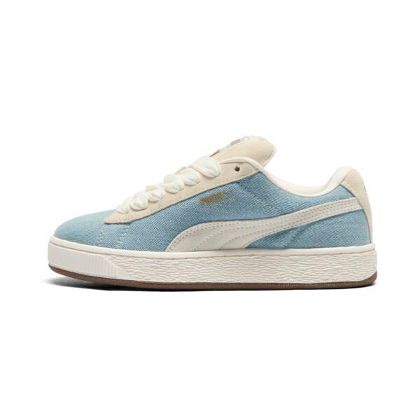 PUMA Suede XL Denim Women's Sneakers in Blue Horizon/Sugared Almond/Gum product image