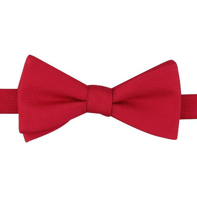 Mens Bespoke Pre-Tied Bow Tie, Red Product Image