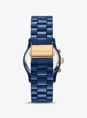 Oversized Pavé Logo -Tone Watch Product Image